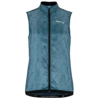 Craft Damen Pro Gravel Wind Weste (Größe L, blau)