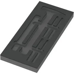 9882 Schaumstoffeinlage Hammer Set 1, ohne Werkzeug, 172 x 30 x 392 mm