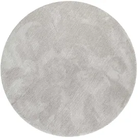 Esprit Relaxx Hochflorteppich 120 cm hellgrau/creme