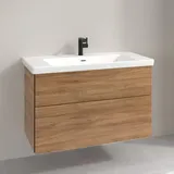 Villeroy & Boch Embrace Schrank mit Waschtisch, 2 Auszüge, 4A89A5RW+B64900RH,
