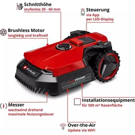 Einhell Freelexo 500 inkl. 1 x 2,5 Ah Akku