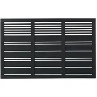 Plus Sichtschutzelement Silence 176 x 110 cm schwarz