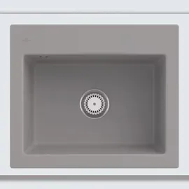 Villeroy & Boch Subway 60 S rechts Einbauspüle fossil Handbetätigung 600 x 510 mm