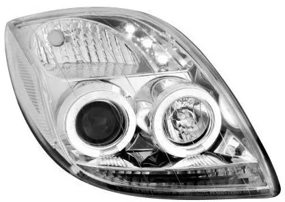 Kristall-Scheinwerfer TOYOTA YARIS (2006-2009) - Chrom