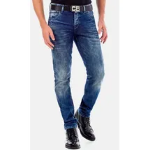Cipo & Baxx 5-Pocket-Jeans, blau