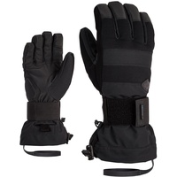 Ziener Herren Milo Snowboard-Handschuhe/Wintersport | wasserdicht, atmungsaktiv; Protektor, Black, 7.5