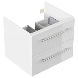 Unterschrank für Geberit Icon 60 cm SoftClose weiss hochglanz