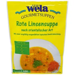 WELA Rote Linsensuppe nach orientalischer Art