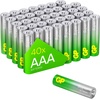 GP Batteries Micro (AAA) Batterie Super Alkaline Batterien Micro, 40er (40 Stk., AAA), Batterien + Akkus