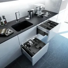 ninka Einzeldeckel klein eins2top 4,2/5,5/8 Liter Dunkelgrau