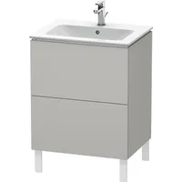 Duravit L-Cube Waschtischunterschrank, 2 Auszüge, LC662500707