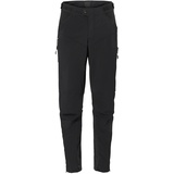 Vaude Qimsa Softshell Pants II - - | Umweltfreundlich hergestellt | Wasserdichte Besätze | Elastischer Hosenbund | Reflexelemente