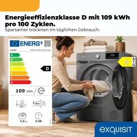 Exquisit TWP703-010D Wärmepumpentrockner (7 kg)