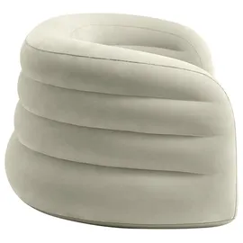 Intex Couch Viskose 2-Sitzer Grau