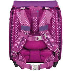 DerDieDas ErgoFlex Max 5-tlg. purple dots mit Turnbeutel