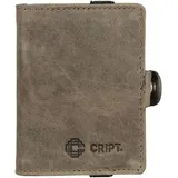 Cript Kartenetui Unisex RFID-Blocker gry grey