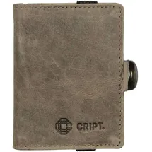 Cript Kartenetui Unisex RFID-Blocker gry grey