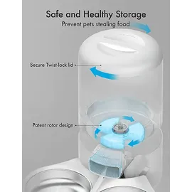 PETLIBRO PL-AF006-93W GRANARY DUAL FOOD TRAY 5L Weiß Futterautomat