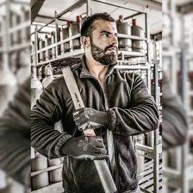 Nitras Fleecejacke Motion Tex Plus 7040 schwarz