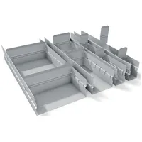 stumpf metall Einteilungs Set universal 100 mm hoch 12 teilig