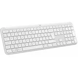 Logitech K950 Signature Slim Off-White, Logi Bolt, USB/Bluetooth, US (920-012466)