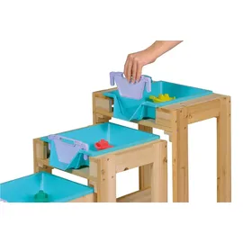 Happy People Wasser-Spieltisch 3er Set mit Schleusenfunktion