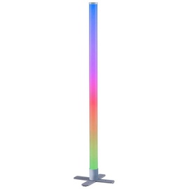 Leuchtendirekt LED-Standleuchte RINGO, RGB in weiß, 100 cm