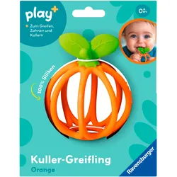 Greifling RAVENSBURGER "Play+, Kuller-Greifling, Orange", bunt, Greifspielzeug, Kinder