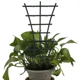 6 Stück Gartenpflanzen-Klettergitter, Gemüse, Blumen, Krawattenhalterung, Blumentopf, Rahmen, Kletterhalterung, Blumenregal