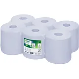 Satino by wepa Handtuchrolle 2-lagig blau 6 St.