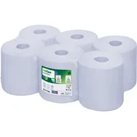 Satino by wepa Handtuchrolle 2-lagig blau 6 St.