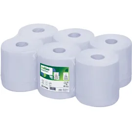 Satino by wepa Handtuchrolle 2-lagig blau 6 St.