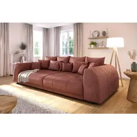 s-style möbel BIGSOFA Levana 5 Sitzer Terrakotta Cord-Stoff