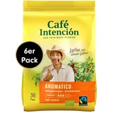 Café Intención AROMATICO Kaffeepads Mega-Sparpaket, 6x36 Stück