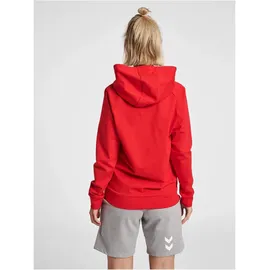 hummel GO Baumwoll Logo Hoodie Damen true red XXL