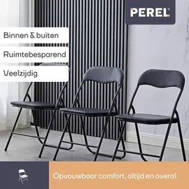 Perel Campingstuhl FP168B Schwarz