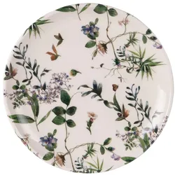 Dessertteller Champêtre 20 cm x6 - Dekor Rond Fayence Table Passion