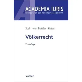 Vahlen Franz GmbH Völkerrecht (Academia Iuris)