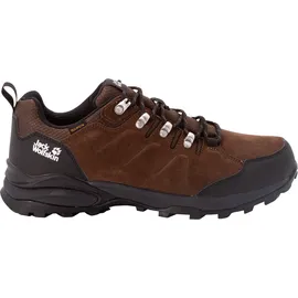 Jack Wolfskin Refugio Texapore Low Herren Brown/Phantom 42