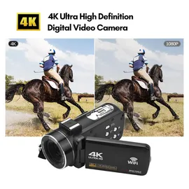 Camnoon 4K Action Cam WLAN-Camcorder 56 MP