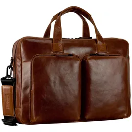 LEONHARD HEYDEN Porto Aktentasche Leder 39 cm braun