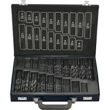 Fortis Spiralbohrer-Set DIN338 HSS rollgewalzt Typ RN 170-teilig 1-10,5 mm