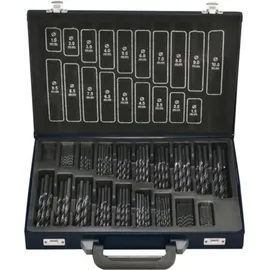 Fortis Spiralbohrer-Set DIN338 HSS rollgewalzt Typ RN 170-teilig 1-10,5 mm
