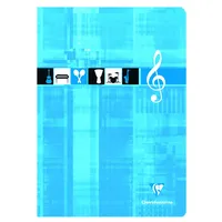 Clairefontaine 10x Notenheft A4 48 Blatt, 90g, - sortiert, 3134C