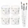 sun garden nail Sun Garden Nails UV Classic Set – 4×5 ml Nagelset für Aufbau,Grundier,French & Versiegelung – Profi UV-System für Nageldesign – für UV/LED Lampe – geeignet für Studio & Zuhause
