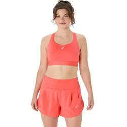 ASICS Damen BH ROAD COMPRESSION BRA, CORAL REEF, M