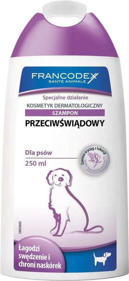 FRANCODEX Shampoo für Hunde Anti-Juckreiz 250 ml