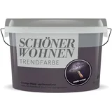Schöner Wohnen Farbe Trendfarbe 'Universe' schwarzviolett matt 1 l