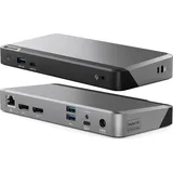 Alogic DX2 - Dockingstation - USB-C - 2 x DP