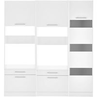 Respekta Hauswirtschaftsraum Weiß matt B/H/T: ca. 184.8x200x67.6 cm